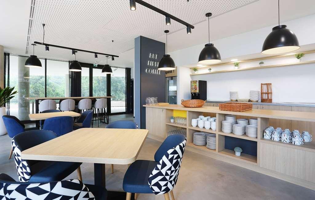 Appart Hotel Odalys City Toulouse Blagnac Aeroport Restoran fotoğraf